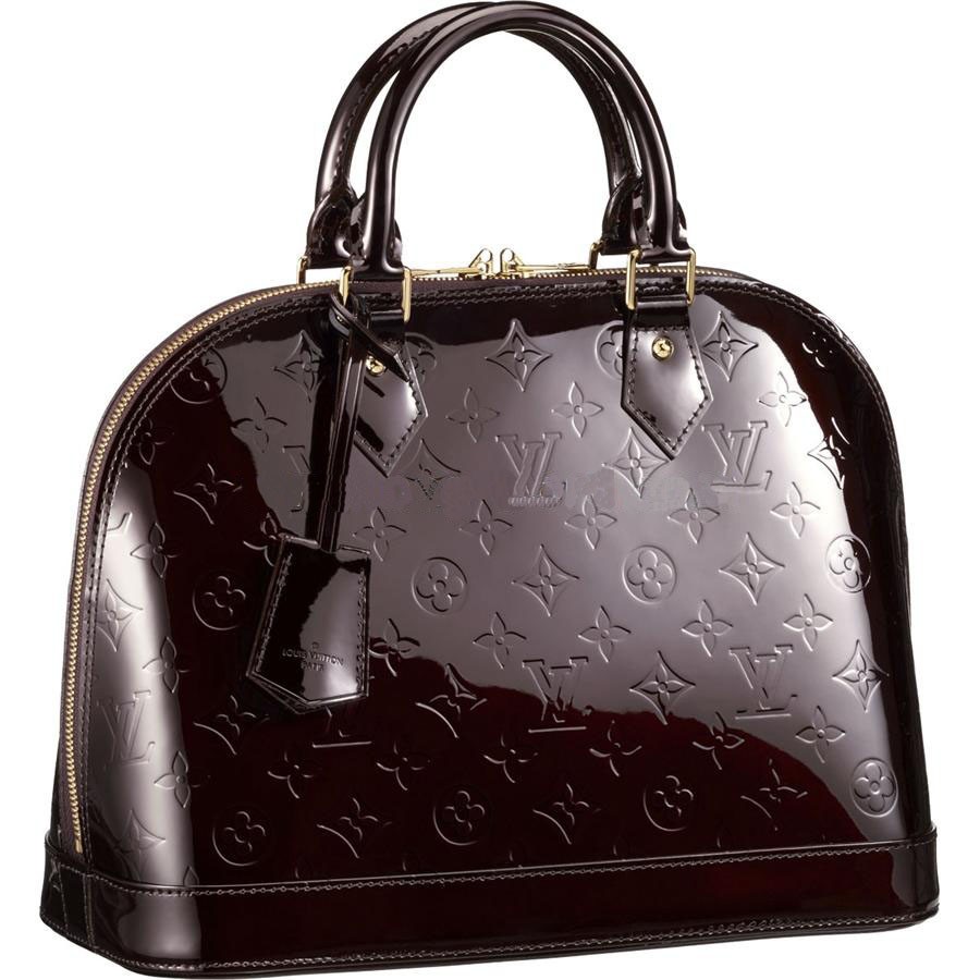 Best Replica Louis Vuitton Alma Monogram Vernis M91611 Handbags